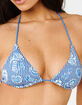 RIP CURL Catalina Waves Triangle Bikini Top image number 5