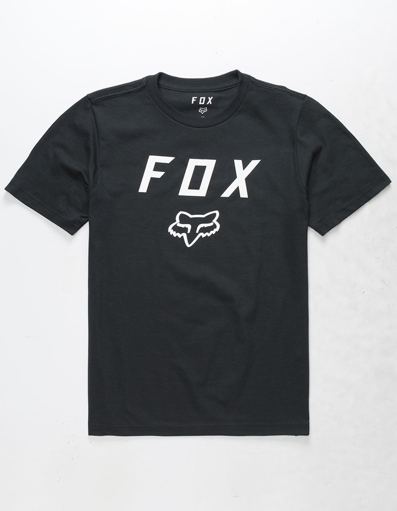 FOX Legacy Moth Black Boys T-Shirt image number 0