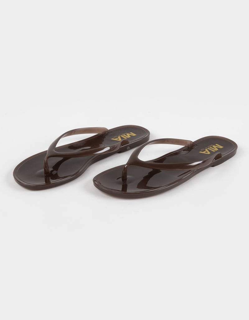 MIA Nyah Womens Jelly Flip Flops image number 1