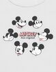DISNEY Mickey's Faces Womens Baby Tee image number 2