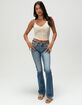 MISS ME Maddox Womens Low Rise Bootcut Jeans image number 1