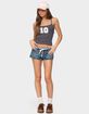 EDIKTED 10 Floral Lacey Patch Tank Top image number 4