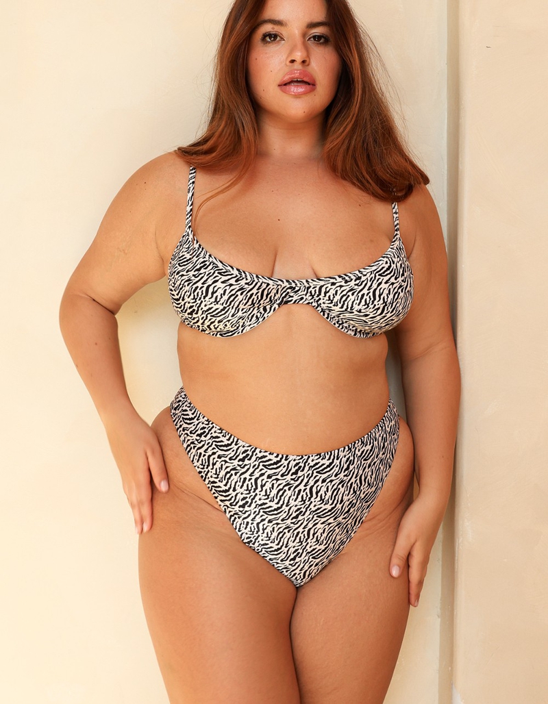 DIPPIN' DAISY'S Seashore High Waist Cheeky Bikini Bottom image number 4