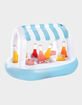 POOLCANDY Cabana Stripe Inflatable 28 x 18" Buffet with Canopy image number 1