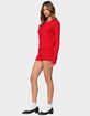 EDIKTED Maycee Button Up Knit Cardigan image number 4