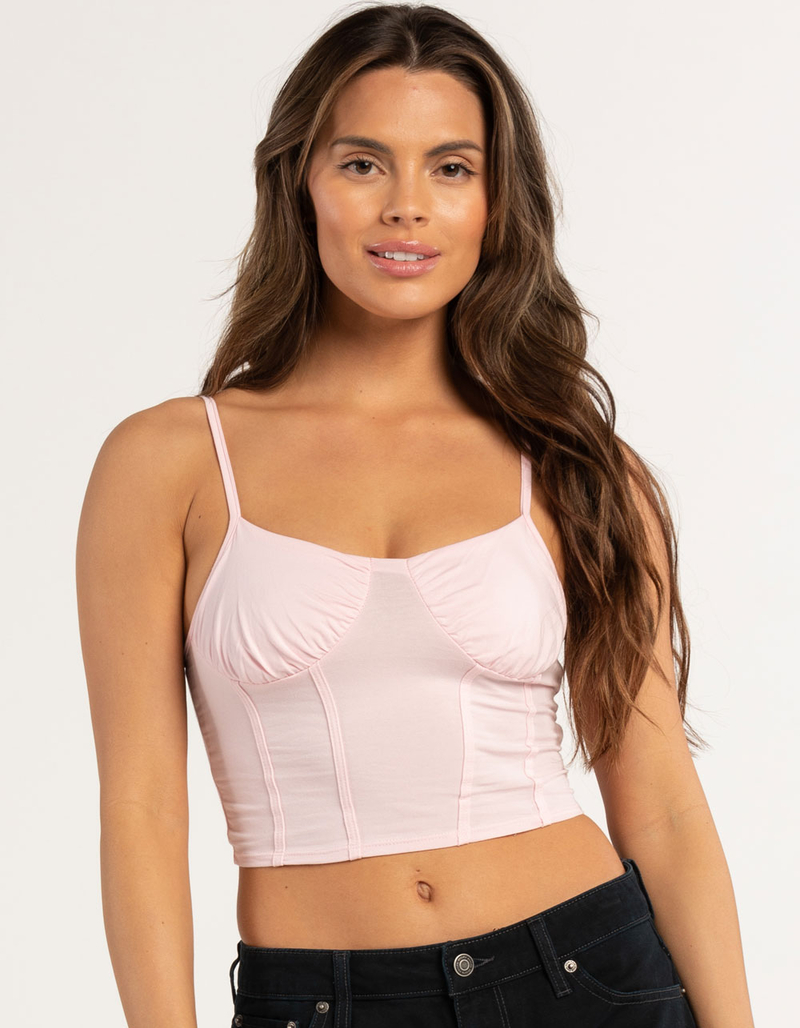 RSQ Womens Corset Cami image number 0