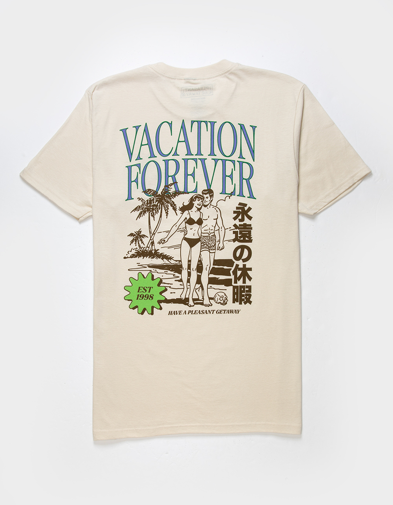 PLEASANT GETAWAY Vacation Forever Mens Tee image number 0
