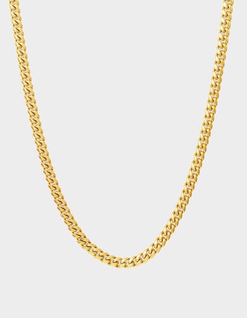 THE GOLD GODS Cuban Link Chain 6mm Primary Image