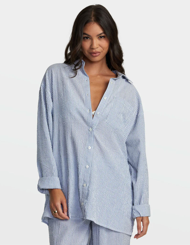 RVCA Gimme Womens Shirt Dress image number 0