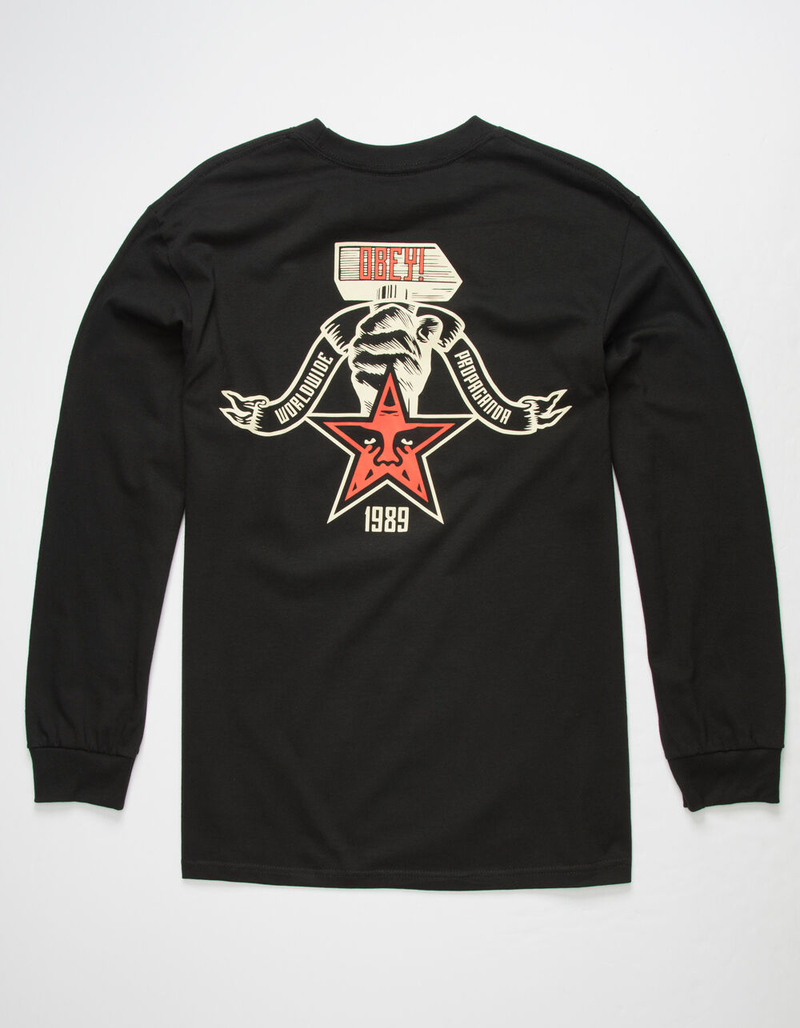 OBEY Obey Star Hammer Mens T-Shirt image number 1