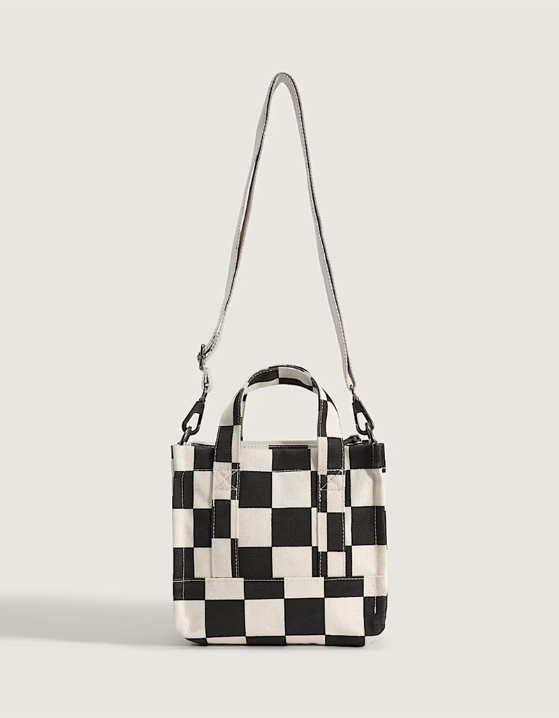 VANS Lil Pergs Checkerboard Tote Bag image number 2