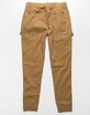 BROOKLYN CLOTH Twill Cargo Pocket Mens Jogger Pants image number 2
