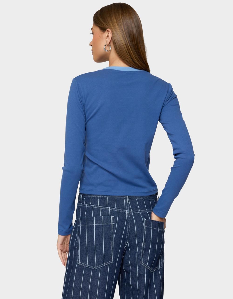 EDIKTED Santa Monica Long Sleeve Tee image number 2