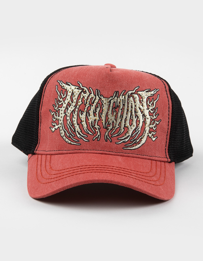 AFFLICTION Toxic Tavern Trucker Hat image number 1