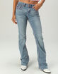 TRUE RELIGION Becca Mid Rise Super T Flap Womens Bootcut Jeans image number 4