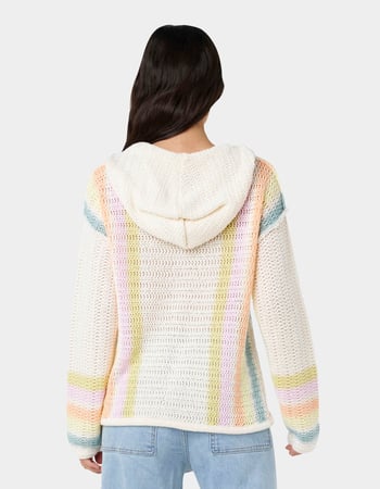 RIP CURL Revival Stripe Poncho Sweater Alternative Image