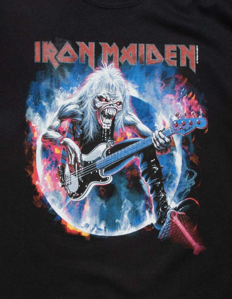 IRON MAIDEN Eddie Bass Mens T-Shirt image number 1