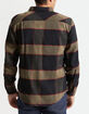 BRIXTON Bowery Mens Flannel Shirt image number 5