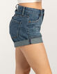 RSQ Womens High Rise Roll Cuff Shorts image number 3