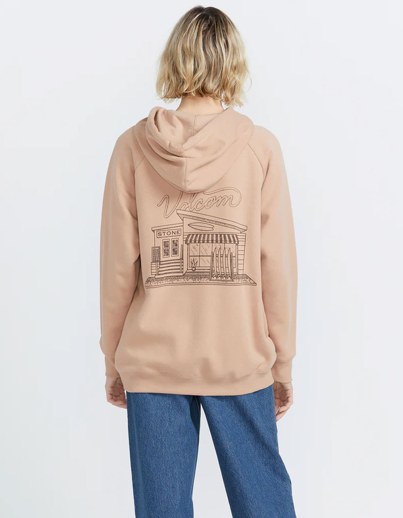 VOLCOM Truly Stoked Womens Oversized Hoodie image number 0