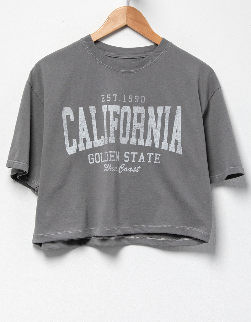 FULL TILT California Womens Crop Tee image number 3