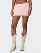 EDIKTED Shaylee Sequin Knit Mini Skirt image number 1