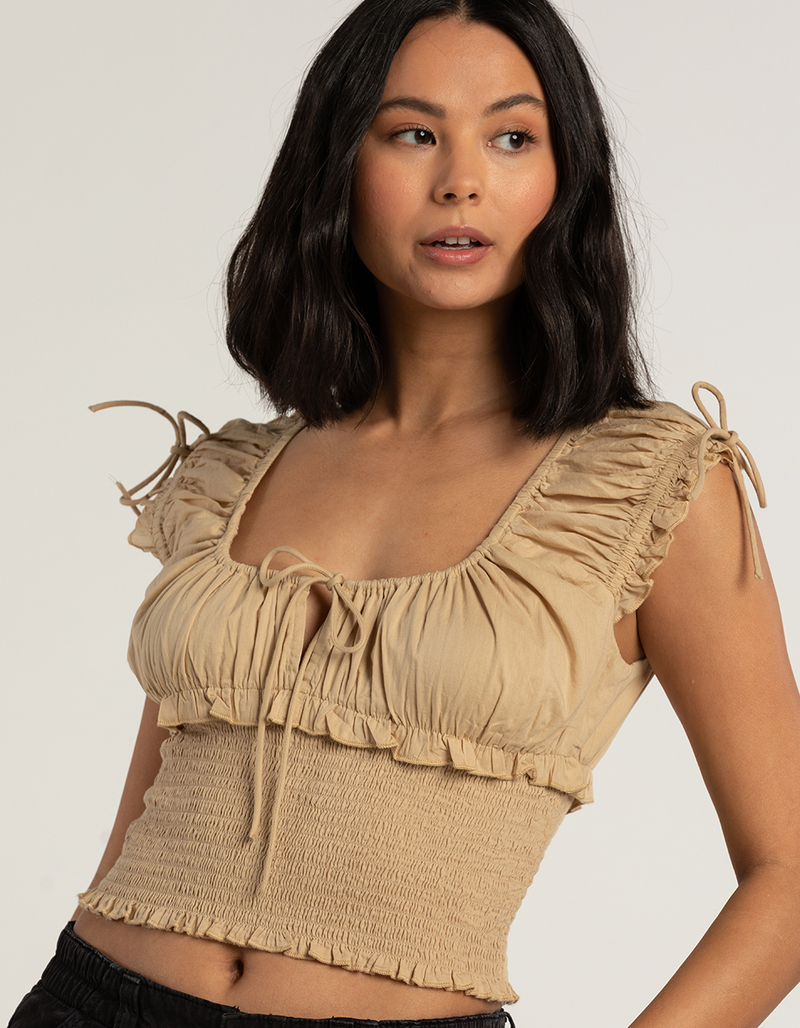 BDG Urban Outfitters Nova Ruched Womens Top image number 0