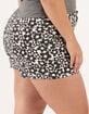 FULL TILT Floral Swirl Print Womens Shorts image number 7