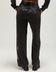 MISS ME Tattoo Womens Rhinestone Bootcut Sweatpants image number 2