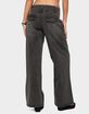 EDIKTED Meredith Low Rise Wide Leg Jeans image number 3