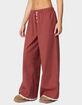 EDIKTED Dakota Plaid Pants image number 4