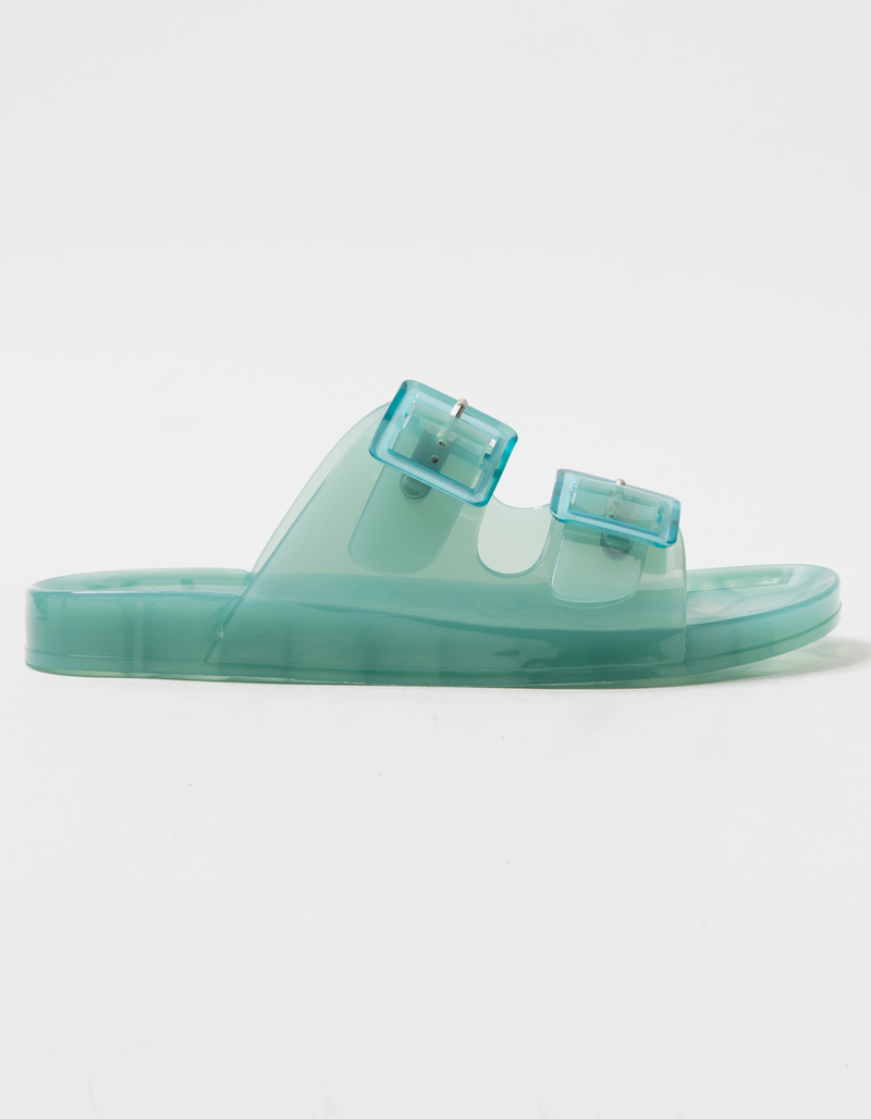 SODA Buckle Jelly Womens Slide Sandals image number 1