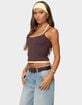 EDIKTED Roya Layered Halter Tank Top image number 2