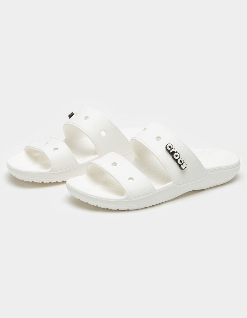 CROCS Classic Womens White Sandals image number 0