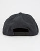 RIP CURL North Black Mens Snapback Hat image number 2