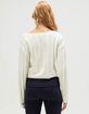 RSQ Womens Crop Rib Sweater image number 4