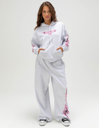 FULL TILT Tattoo Heart Womens Hoodie Alternative Image