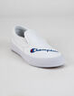 CHAMPION Fringe Girls White Slip-On Sneakers image number 2