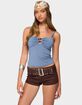 EDIKTED Chantelle Keyhole Tank Top image number 1