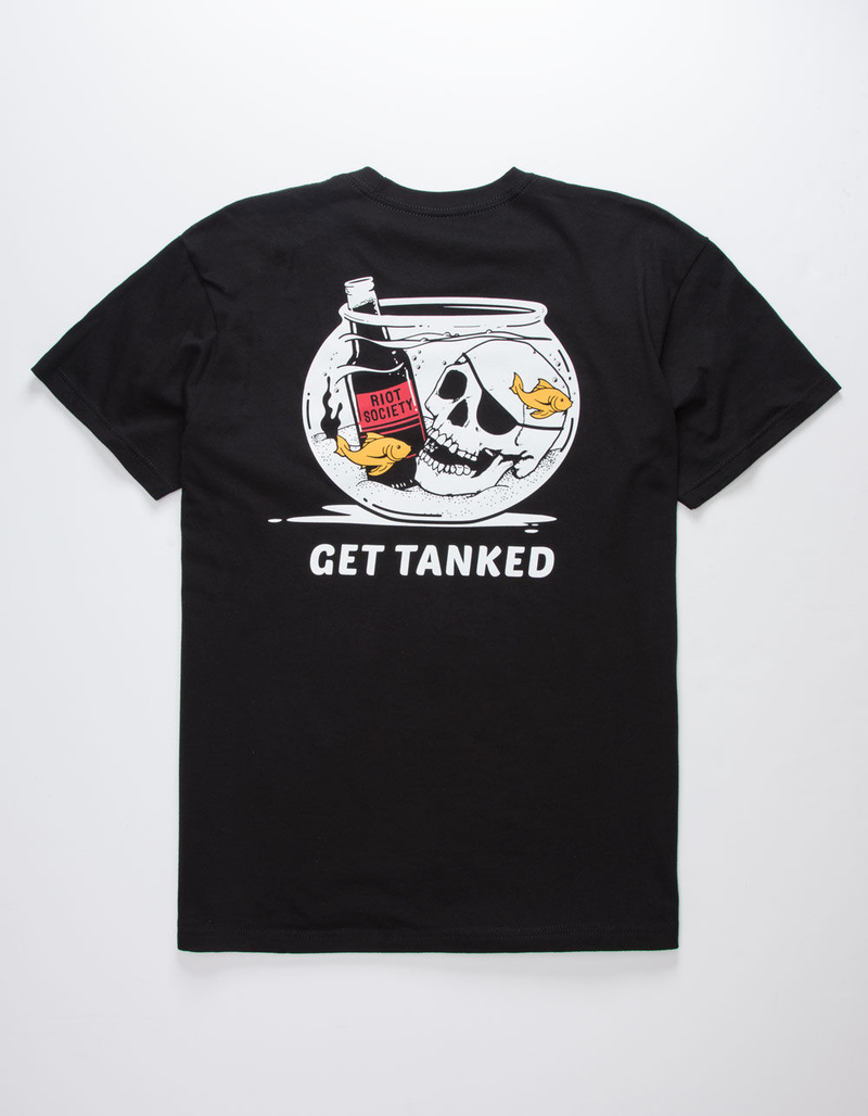 RIOT SOCIETY Get Tanked Mens T-Shirt image number 0