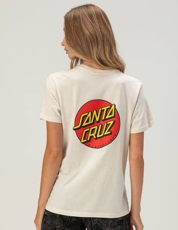 SANTA CRUZ Classic Dot Womens Tee Alternative Image