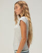 RSQ Womens Lace Trim Tee image number 3