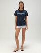 ROXY Hibiscus Tribal Womens Boyfriend Tee image number 2
