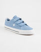 CONVERSE One Star Pro 3v Ox Light Blue & White Velcro Shoes image number 2