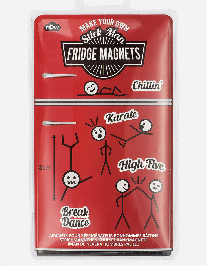 Make Your Own Stick Man Fridge Magnets image number 0