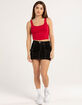 FULL TILT Square Neck Womens Tank Top image number 4