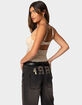 EDIKTED Charisma Sheer Lace Bra Top image number 3