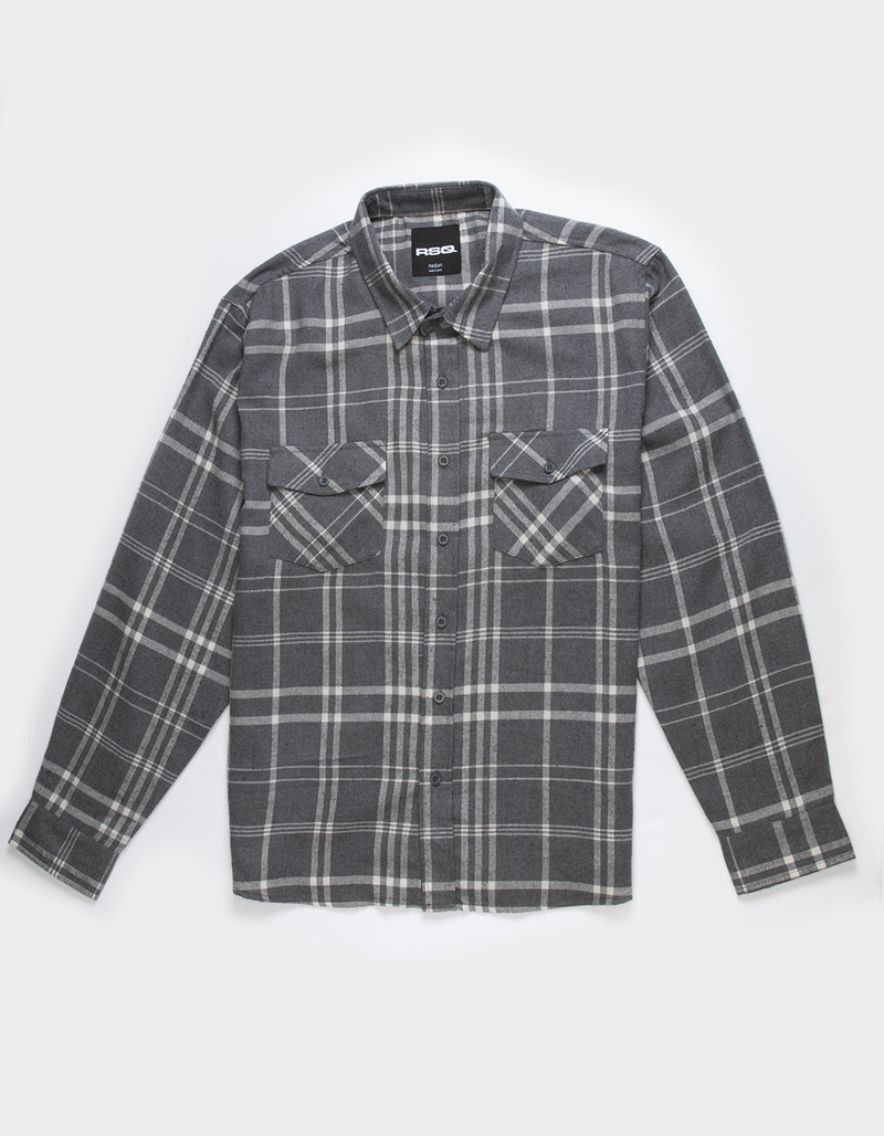 RSQ Mens Plaid Flannel image number 1