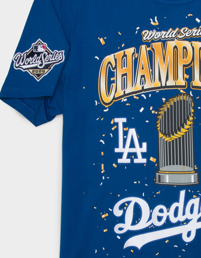 PRO STANDARD Los Angeles Dodgers World Series Champions Mens Tee image number 3