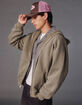 RSQ Mens Oversized Zip-Up Hoodie image number 1
